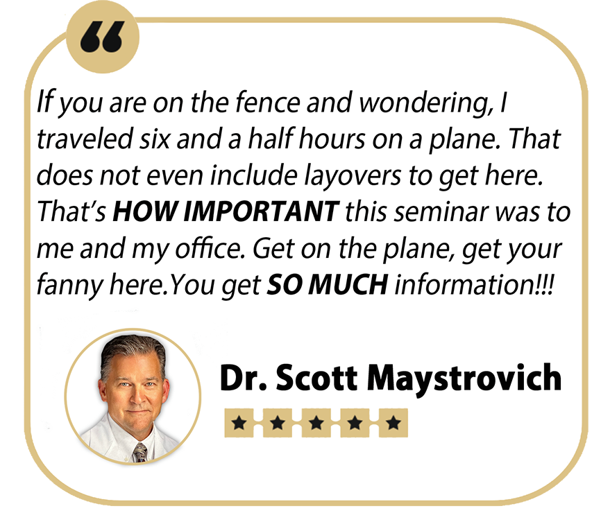 Dr. Maystrovich Testimonial